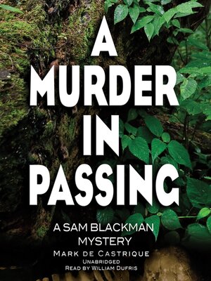 cover image of A Murder in Passing
